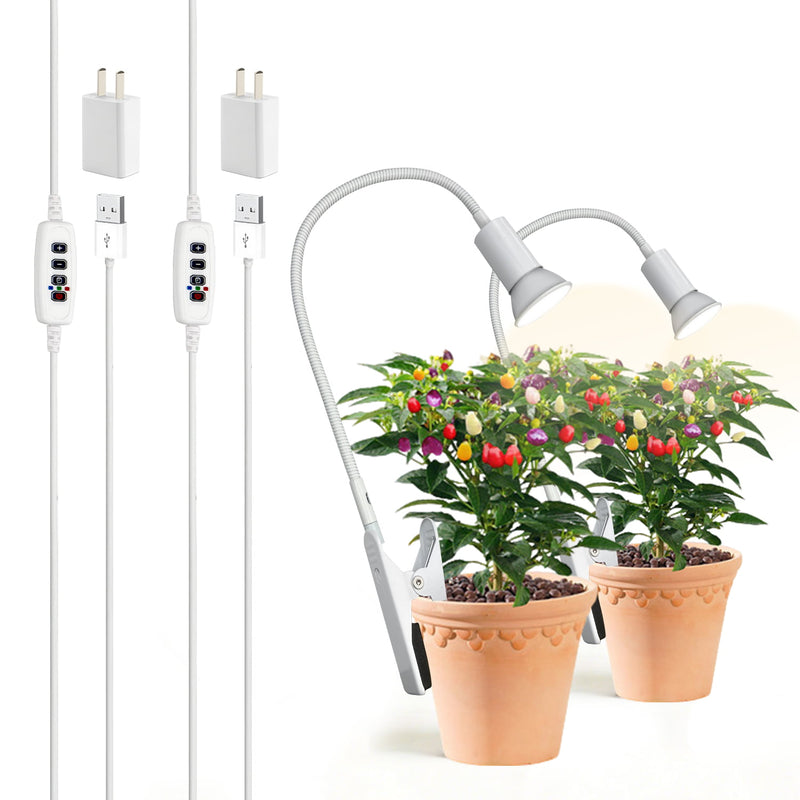 Soliseed clip-on grow light for small indoor plants